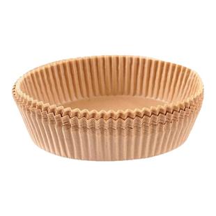 空气炸锅专用纸盘耐高温家用吸油纸垫食品级烘焙烧烤圆形吸油纸