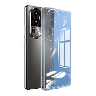 适用oppoReno10手机壳Reno10pro/10pro十5G透明新款oppo超薄opopreno套por+全包105g防摔PHW110男女opp0pp0软