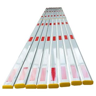 小区门卫遥控全自动起落升降挡车栏杆铝合金3到8米伸缩八角道闸杆