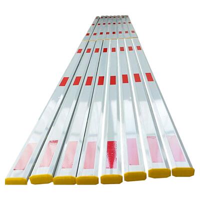 全自动升降铝合金8米伸缩道闸杆