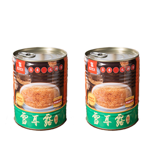 雪耳露鲜炖银耳羹食用菌罐头速食汤宴席甜汤雪耳银耳美味汤850克