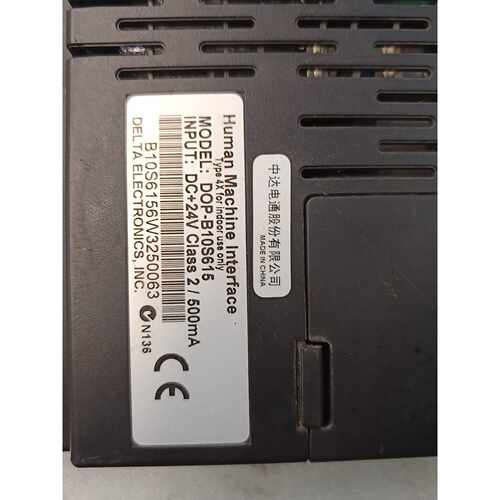 议价台达人机界面DOPB10S61510寸触摸屏实物拍一台维修