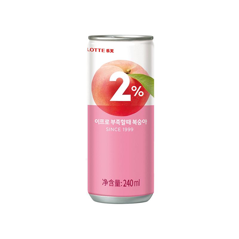 乐天妙之吻葡萄味碳酸饮料250ml苏打气泡水0脂肪解腻解辣好喝不胖