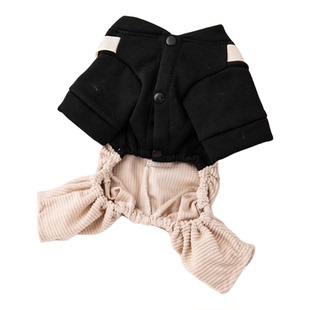 猫咪衣服秋冬潮流布莱克恐龙四脚衣布偶英短金渐层防掉毛宠物工装