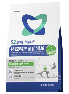 澳龙体控呵护全价猫粮
