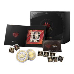 永劫无间x中国邮政《为你而寄》邮票礼盒 纪念版明信片 NARAKA