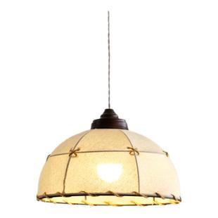 日式麻布吊灯侘寂风复古餐厅吧台阳台岛台卧室中古风氛围装饰灯具