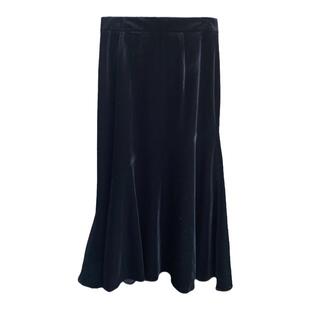 AMR UU◆好身材 氛围感高腰显瘦包臀丝绒裙鱼尾半身裙女秋冬新款