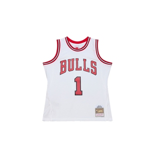 NBA官方正品MITCHELL&NESS芝加哥公牛德里克罗斯Swingman退役球衣