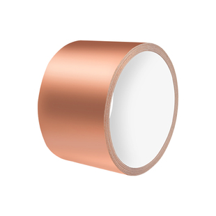 手机主板专用单导铜箔胶带单面紫铜贴纸笔记本电脑散热电磁屏蔽