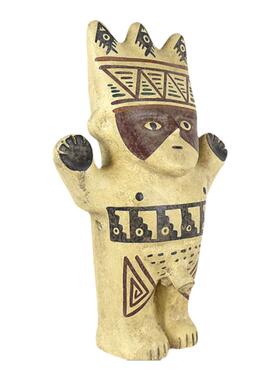 古文化摆件陶土材质装饰收藏