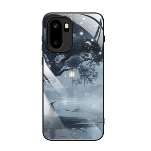 适用一加ace6t手机壳5pro玻璃1加15外壳opporeno15手机套江南风景oppofindx9液态k12x真我gt7pro高级感neo7se