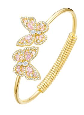 【狙击蝴蝶同款】EAUFLORA幻彩蝴蝶手镯轻奢优雅女款闺蜜圣诞礼物