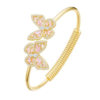 狙击蝴蝶陈妍希同款幻彩蝴蝶手镯