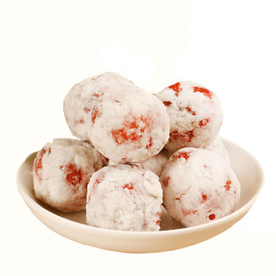 糖炒山楂糖雪球新鲜糖霜山楂球滚雪球炒山楂果现炒冰糖葫芦雪红果