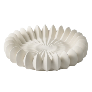 陶瓷果盘家用客厅茶几桌面创意轻奢高级感零食盘子收纳装饰品摆件