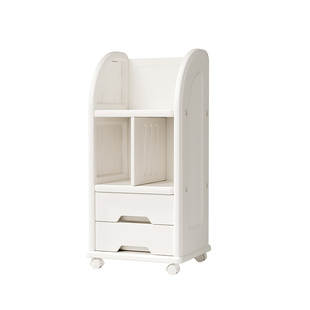 哈比树书包置物架可移动书本收纳神器卧室书房多层可放落地储物架