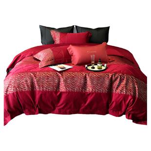 安睡宝2026新款100支长绒棉全棉纯棉三件套床单被套床上四件套