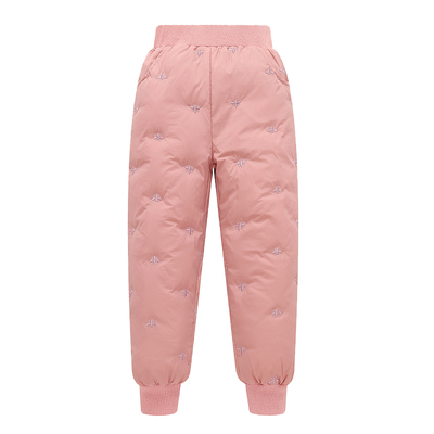 巴拉可儿儿童羽绒裤男童白鸭绒