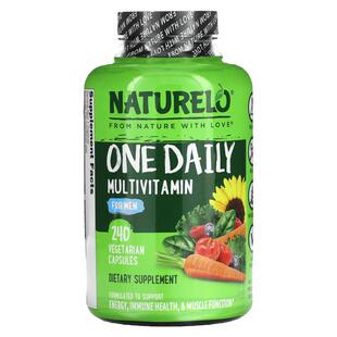 NATURELO每日男性复合维生素多维综合维生素矿物质男性保健品能量