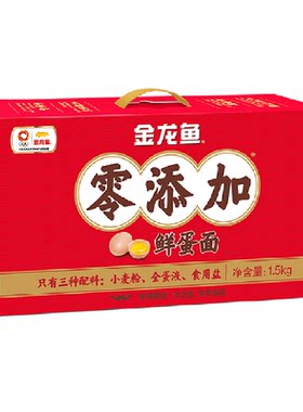 金龙鱼非油炸鲜蛋面1.5kg