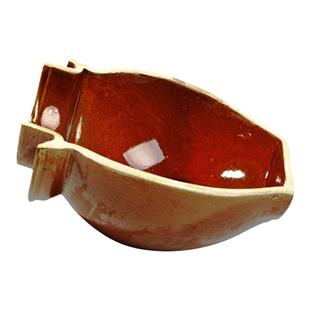 土菜馆创意陶瓷土陶半罐碗坛农家乐个性特色餐厅专用土碗农家菜碗