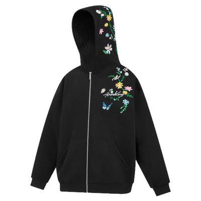 [余景天同款]404MOB刺绣拉链卫衣