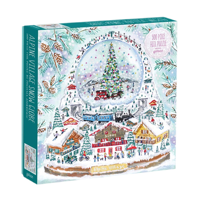 【官方正版】阿尔卑斯山雪球拼图