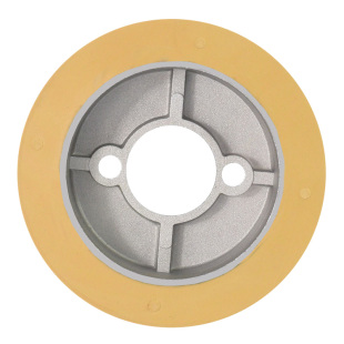 贝特马氏佳加八轮木工送料器配件输送料器胶轮 送料机滚轮压轮子