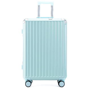 行李箱女小型万向轮结实耐用ins学生拉链款拉杆密码皮箱子20寸24