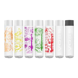 VOSS芙丝苏打水果味饮料375ml挪威进口青柠薄荷柑橘柠檬味气泡水