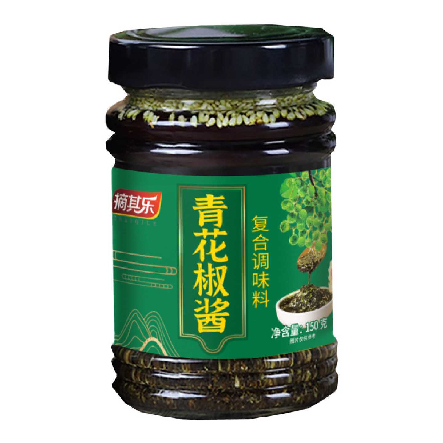 青花椒酱藤椒酱清麻辣椒酱红花椒油川宗家商用调味料