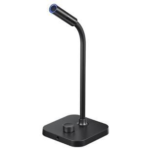 博雅USB电脑麦克风桌面话筒电容麦电脑会议上网课游戏语音