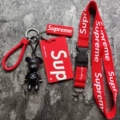 Red Sup+Bear+Card+Lanyard