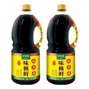 太太乐宴会味极鲜1.8L*2特级酿造酱油