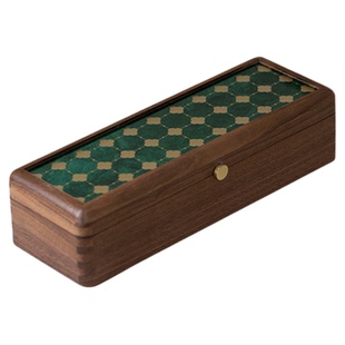 一纪唐卡收纳盒玉牌吊坠饰品盒复古佛牌天珠收藏防尘空盒礼盒高档