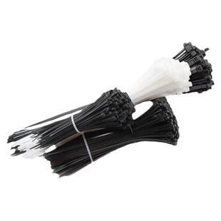 国标尼龙扎带黑白色自锁式活扣扎线带强拉力固定束线带 电线扎带