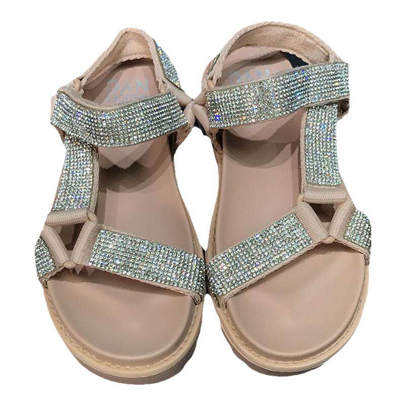 MADDEN NYC2025新款夏季女士儿童厚跟休闲舒适透气防凉鞋