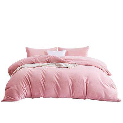 富安娜出品馨而乐牛奶绒单件被套