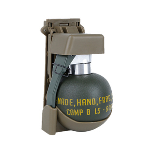 仿真M67手雷模型金属炮吃鸡玩具军迷自爆m18烟雾手弹cosplay装扮