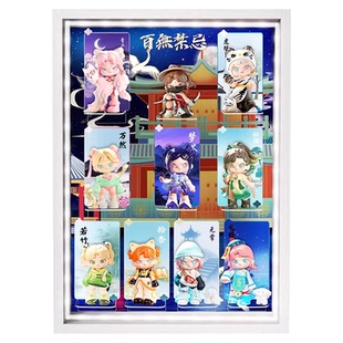 适用于【TNTSPACE】DORA5代百无禁忌系列盲盒手办场景展示盒