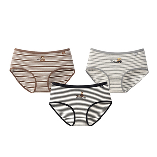 TeenieWeenie小熊内裤女学院风女生短裤抗菌2026年新款女士三角裤