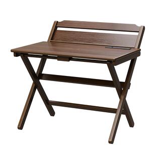 三梦实木折叠书桌学生家用电脑桌卧室小户型床边学习小桌子办公桌