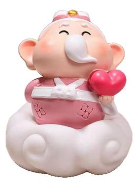 月老摆件桃花运招桃花旺姻缘早日脱单神器生日礼物高级送闺蜜女生