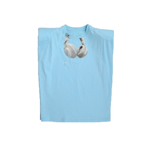 YOUWEI【优惠专属】上装内搭T恤耳机印花无袖Y1123220