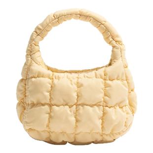 韩国cos云朵包2025超火迷你包褶皱泡泡mini饺子包上班通勤包小包