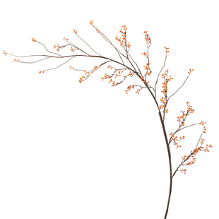 侘寂风超大枝山归来仿真花高级感逼真假花干花发财果藤蔓装饰摆件