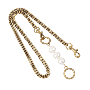 适用蔻驰麻将包珍珠链条配件coach腋下包包延长链子斜挎肩带单买