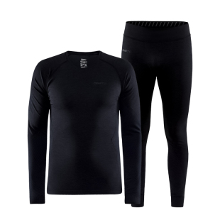 CRAFT户外滑雪运动保暖内衣女骑行功能排汗速干衣绿标舒适秋衣裤