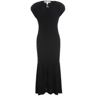 【折扣】INSPIRE STORIES  女士短袖修身极简高级鱼尾连衣裙